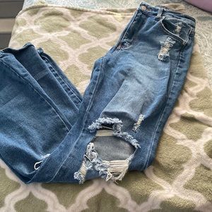 Women flared jeans